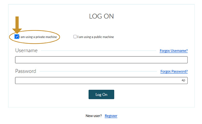 Registered User Private Machine